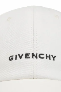 Givenchy BIAŁY Czapka z daszkiem