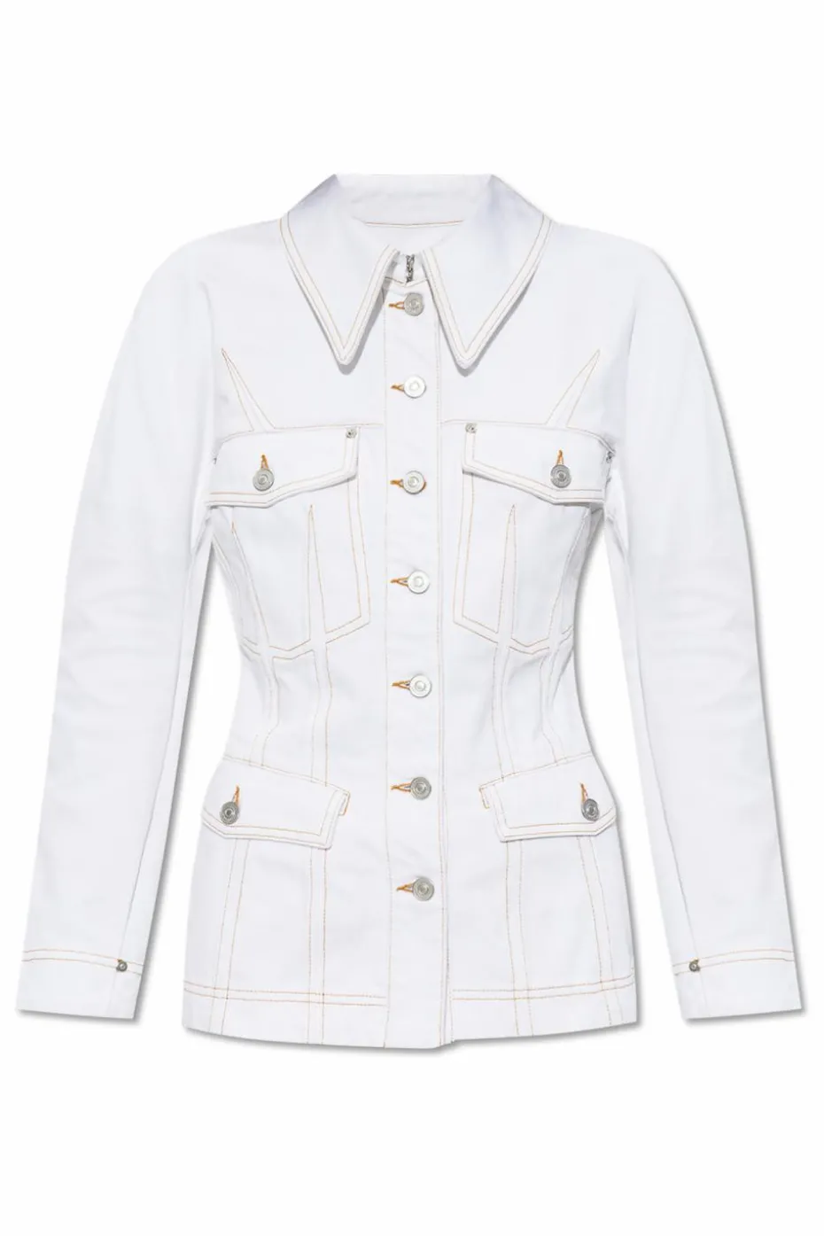 Givenchy BIAŁY Kurtka jeansowa