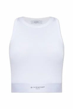 Givenchy BIAŁY Top bez rękawów