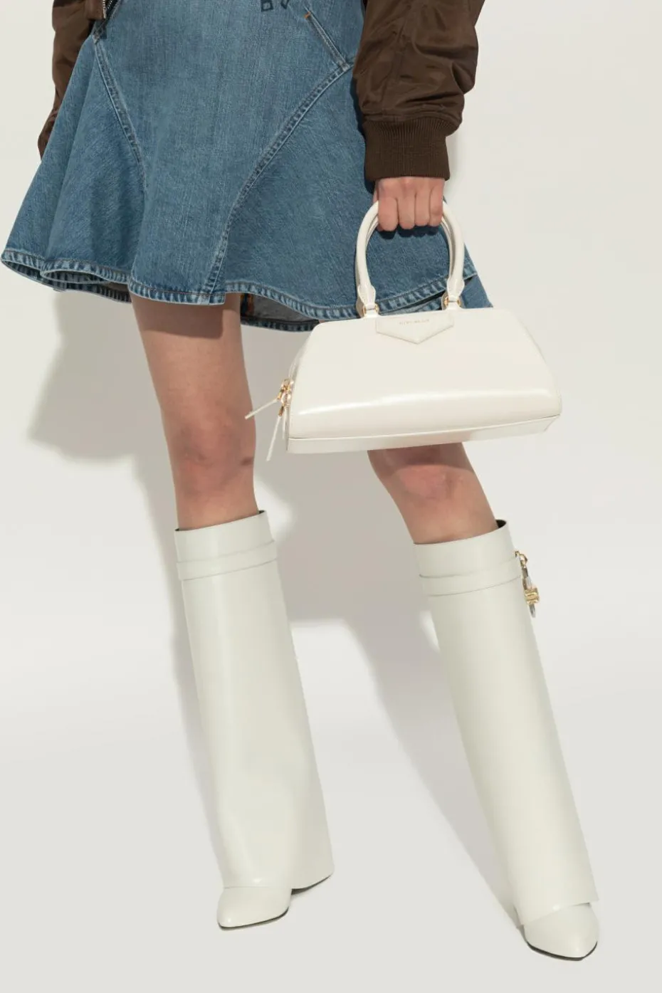 Givenchy BIAŁY Torba do ręki `Antigona Small`