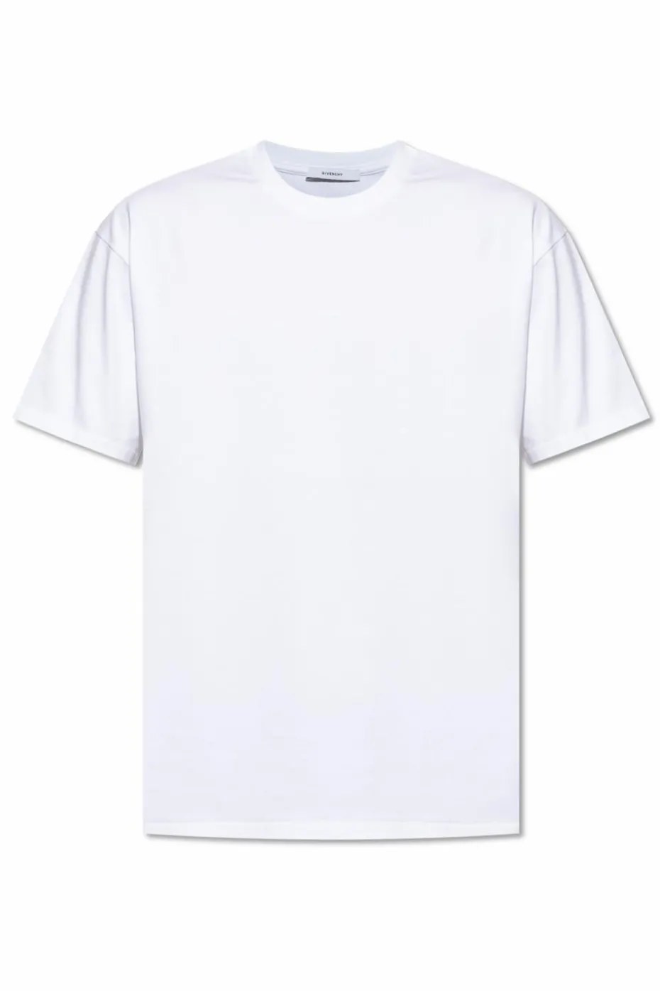 Givenchy BIAŁY T-shirt z nadrukowanym logo
