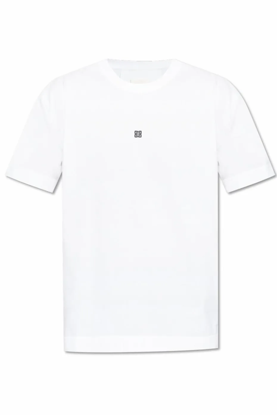 Givenchy BIAŁY T-shirt z wyszytym logo