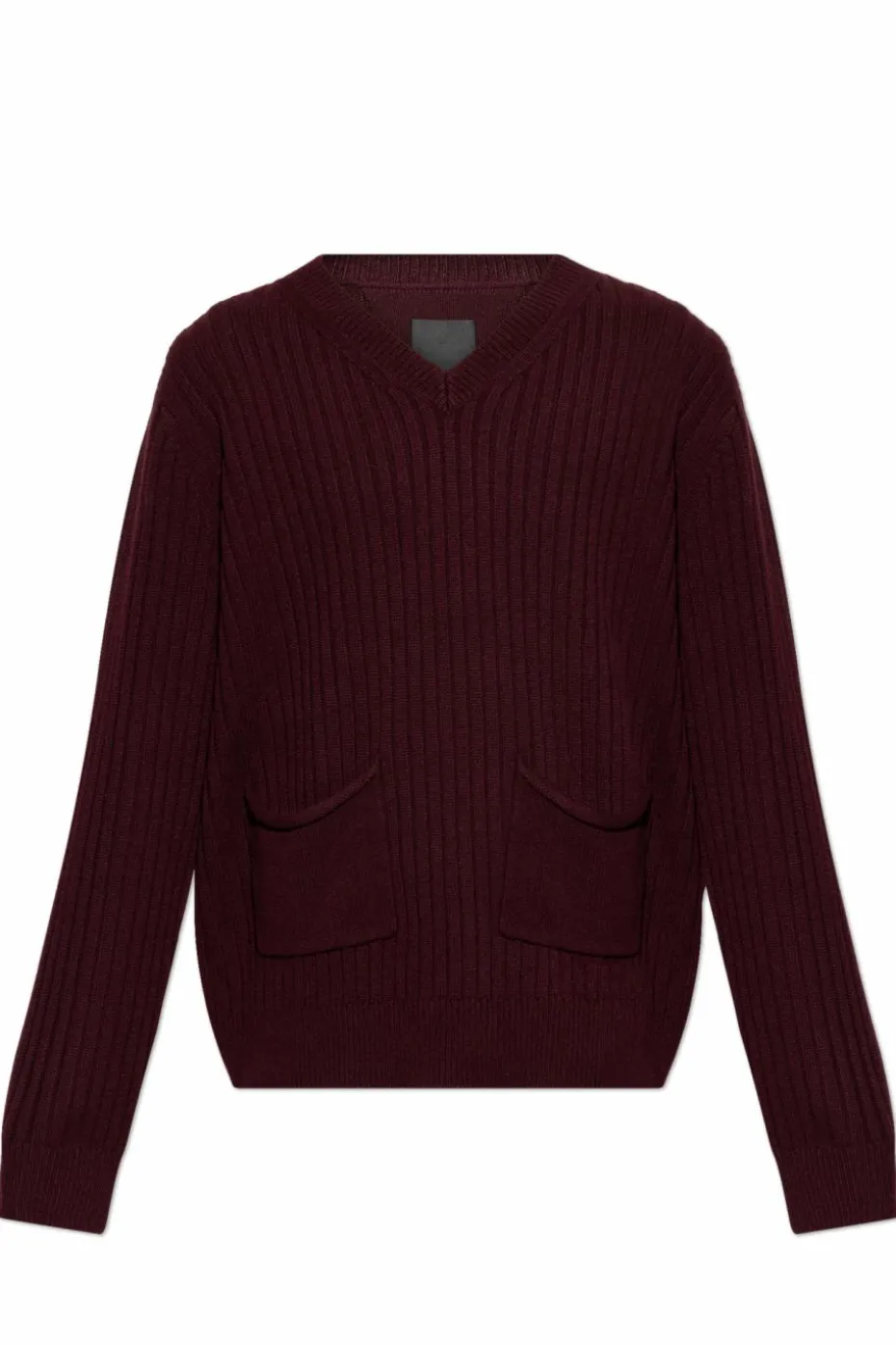 Givenchy BORDO Sweter z kieszeniami