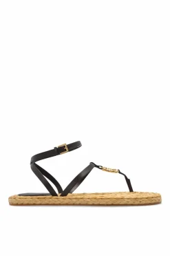 Givenchy BRĄZOWY Sandały `4G`