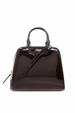 Givenchy BRĄZOWY Torba do ręki `Antigona Cube Mini`