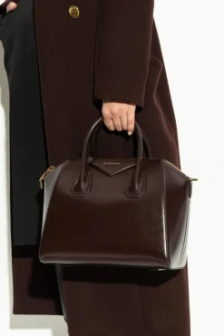 Givenchy BRĄZOWY Torba do ręki ‘Antigona’