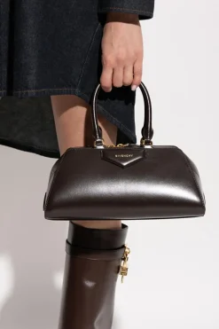 Givenchy BRĄZOWY Torba do ręki `Antigona Small`