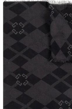 Givenchy CZARNY Chusta z monogramem