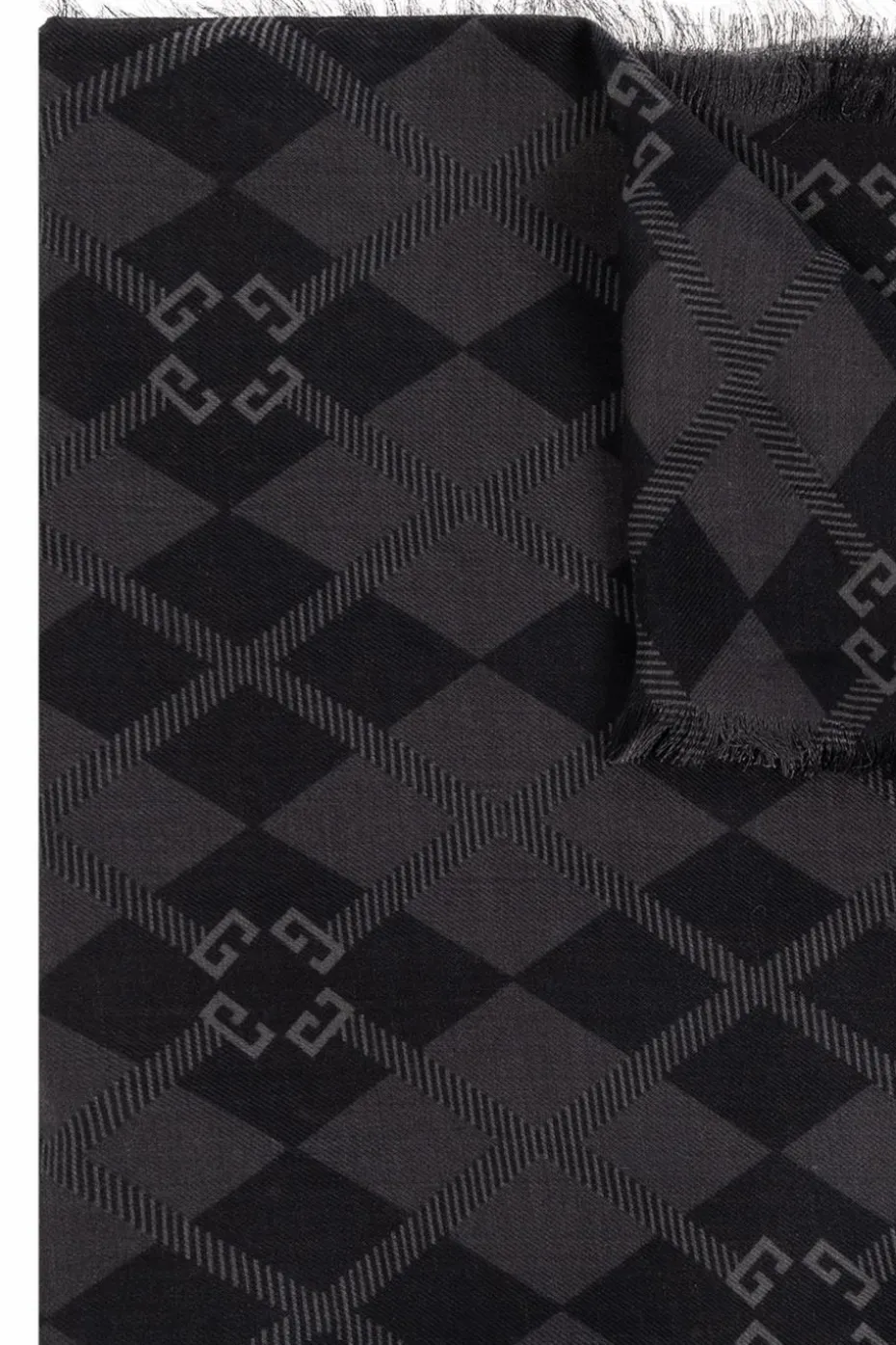 Givenchy CZARNY Chusta z monogramem