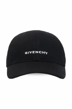 Givenchy CZARNY Czapka z daszkiem z logo