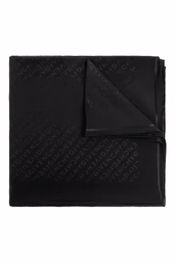 Givenchy CZARNY Jedwab szal