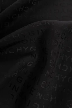 Givenchy CZARNY Jedwab szal