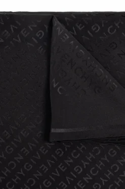 Givenchy CZARNY Jedwab szal