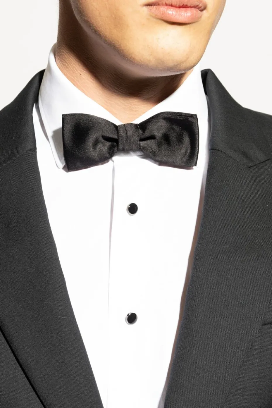 Givenchy CZARNY Jedwabna mucha