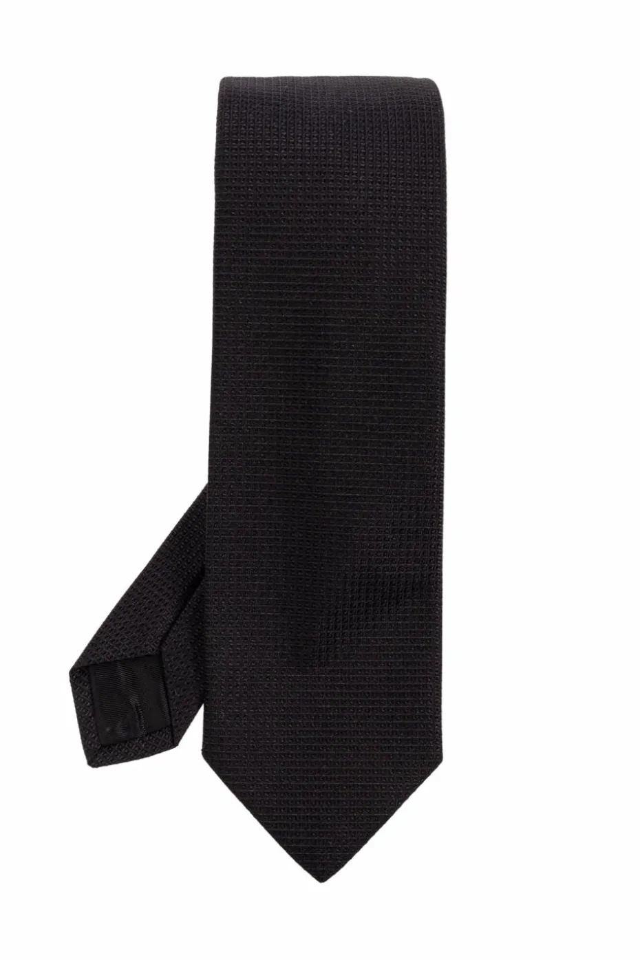 Givenchy CZARNY Jedwabny krawat