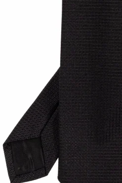 Givenchy CZARNY Jedwabny krawat