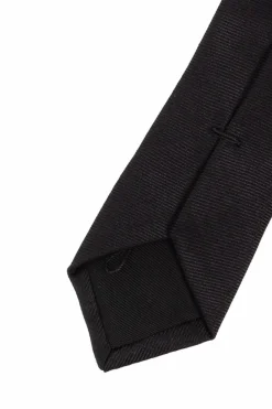 Givenchy CZARNY Jedwabny krawat