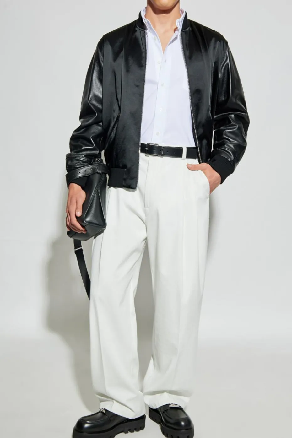 Givenchy CZARNY Kurtka typu `bomber`