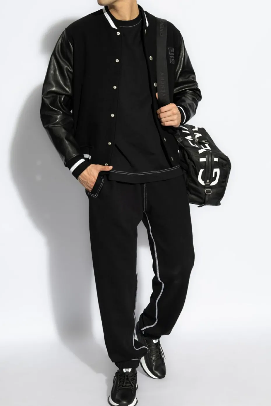 Givenchy CZARNY Kurtka typu ‘bomber’