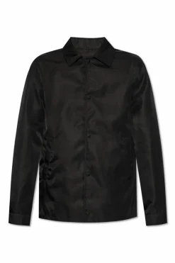 Givenchy CZARNY Kurtka z kołnierzem