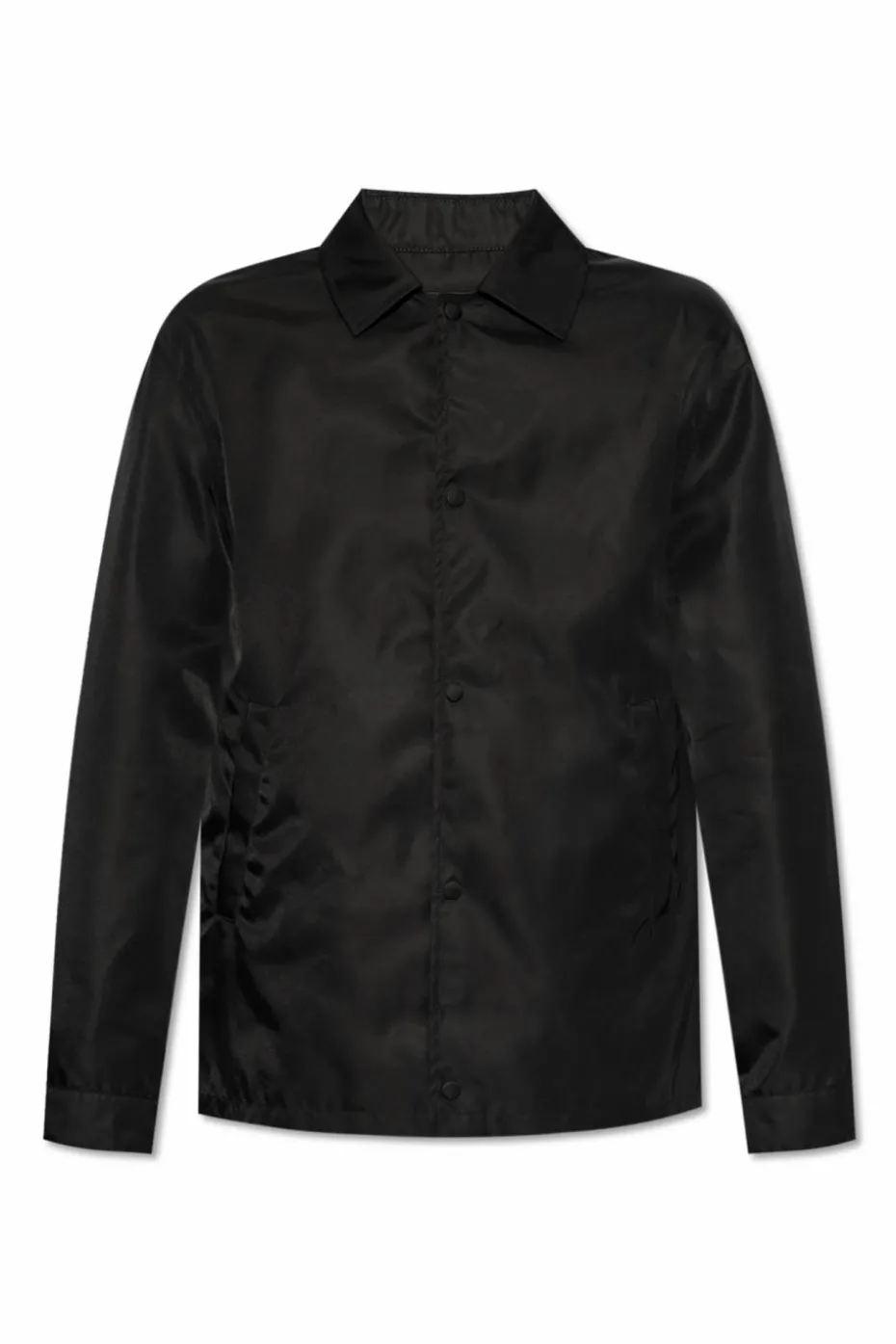 Givenchy CZARNY Kurtka z kołnierzem