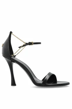 Givenchy CZARNY Sandały na obcasie