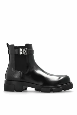 Givenchy CZARNY Skórzane buty
