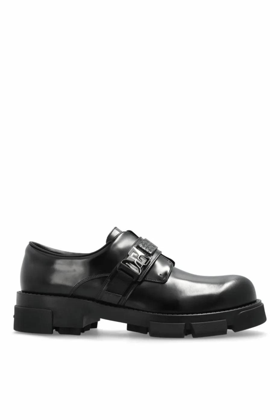 Givenchy CZARNY Skórzane buty