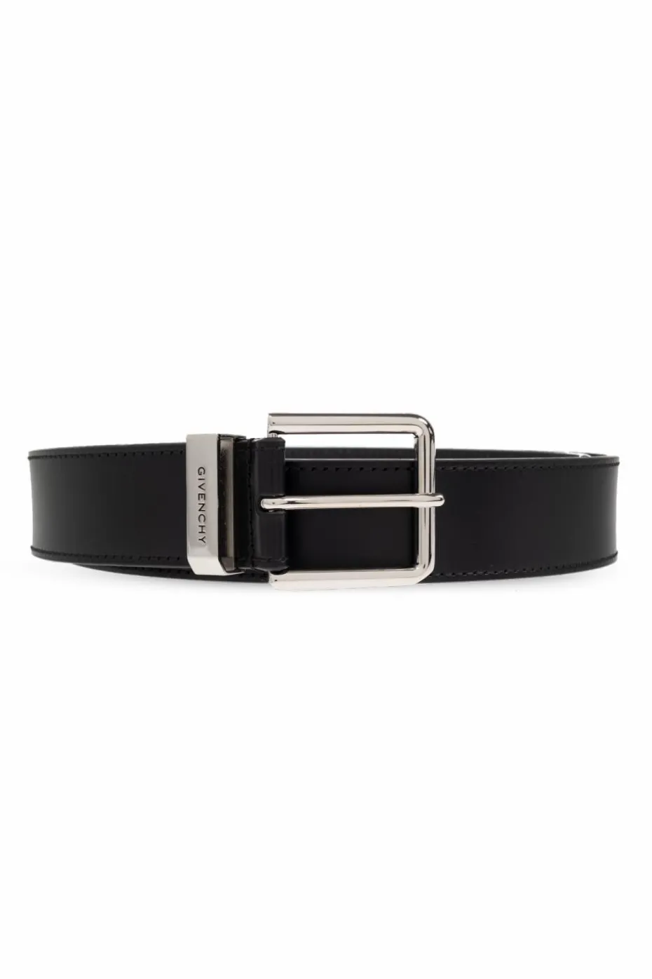 Givenchy CZARNY Skórzany pasek