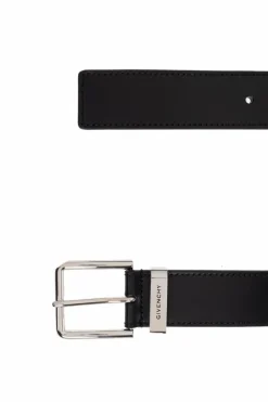 Givenchy CZARNY Skórzany pasek