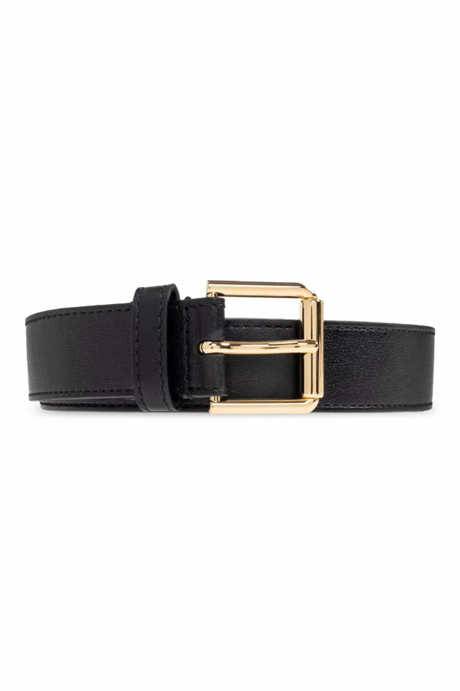 Givenchy CZARNY Skórzany pasek