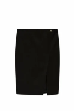 Givenchy CZARNY Spódnica z rozcięciem