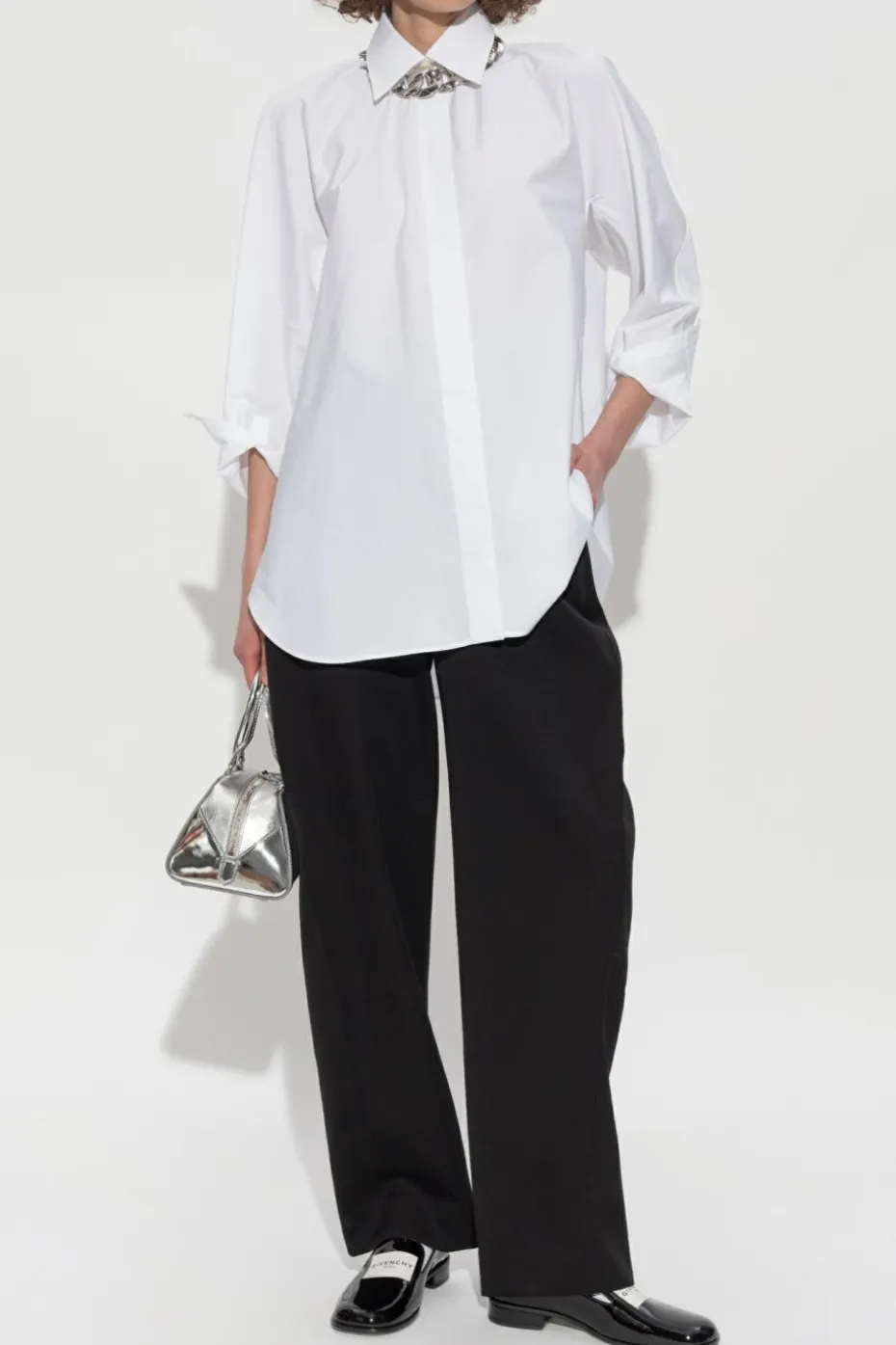 Givenchy CZARNY Spodnie typu `balloon`