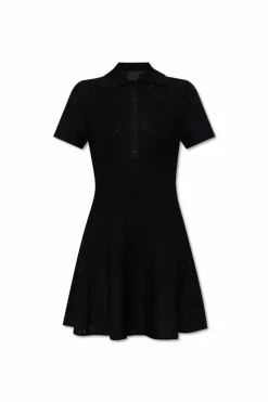 Givenchy CZARNY Sukienka z kołnierzem