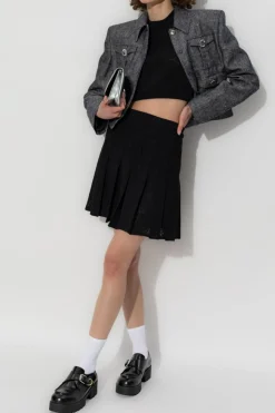 Givenchy CZARNY Sweter z krótkim rękawem