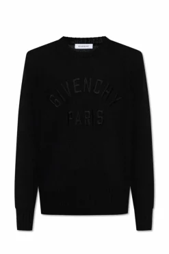Givenchy CZARNY Sweter z logo