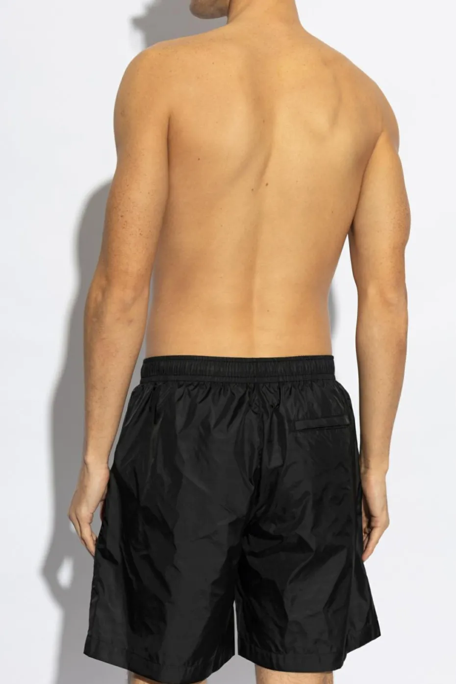 Givenchy CZARNY Szorty kąpielowe z logo