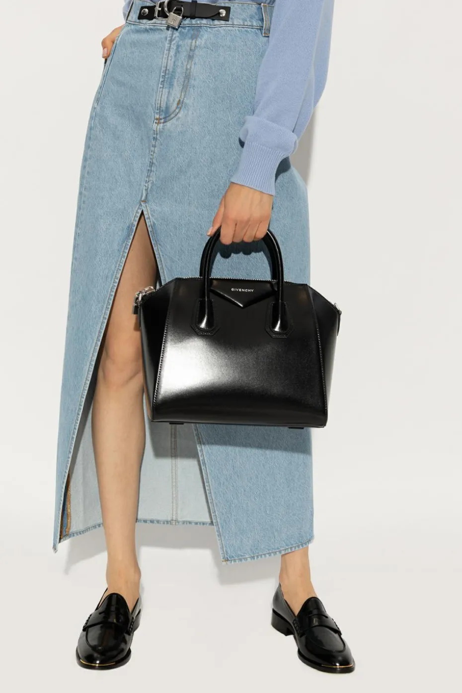 Givenchy CZARNY Torba na ramię ‘Antigona Small’