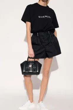 Givenchy CZARNY T-shirt typu ‘oversize’