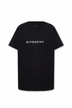 Givenchy CZARNY T-shirt typu ‘oversize’