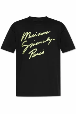 Givenchy CZARNY T-shirt z okrągłym dekoltem