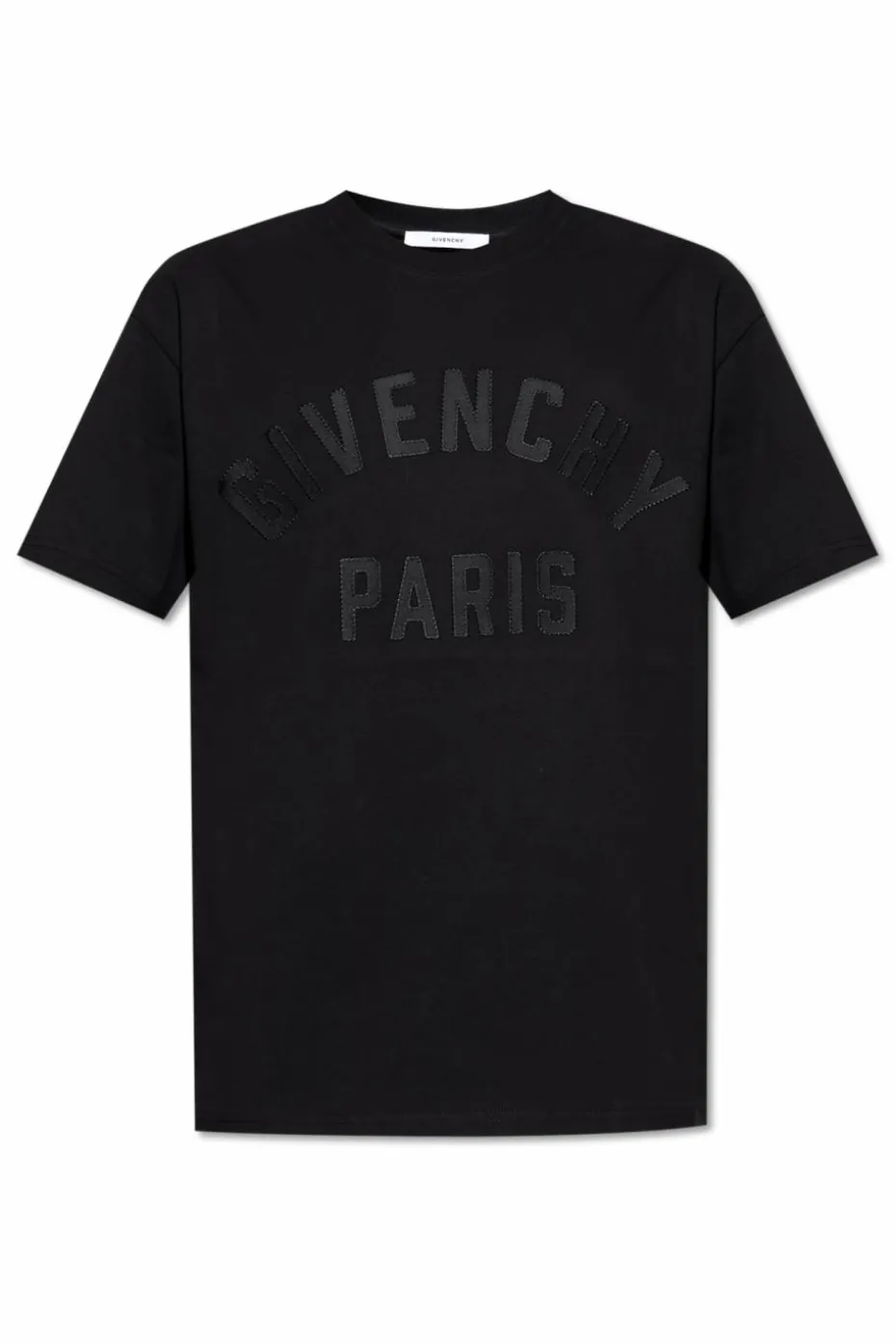 Givenchy CZARNY T-shirt z logo