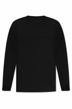 Givenchy CZARNY T-shirt z długimi rękawami