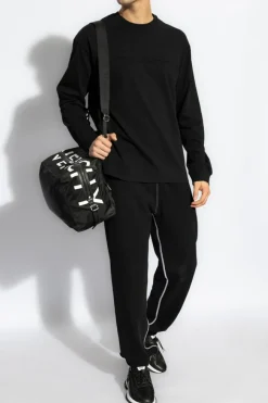 Givenchy CZARNY T-shirt z długimi rękawami