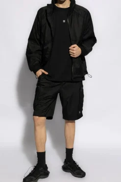 Givenchy CZARNY T-shirt z logo