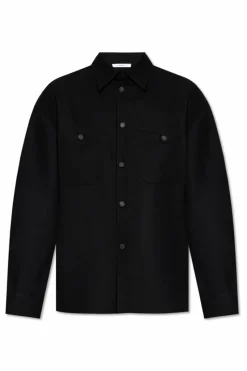 Givenchy CZARNY Wełniana koszula