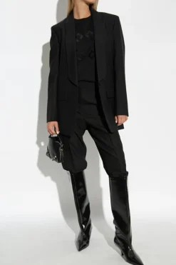Givenchy CZARNY Wełniana marynarka