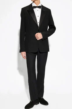 Givenchy CZARNY Wełniana marynarka