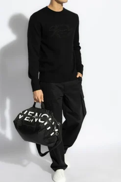 Givenchy CZARNY Wełniany sweter