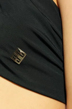 Givenchy CZARNY Wiązana góra od kostiumu kąpielowego